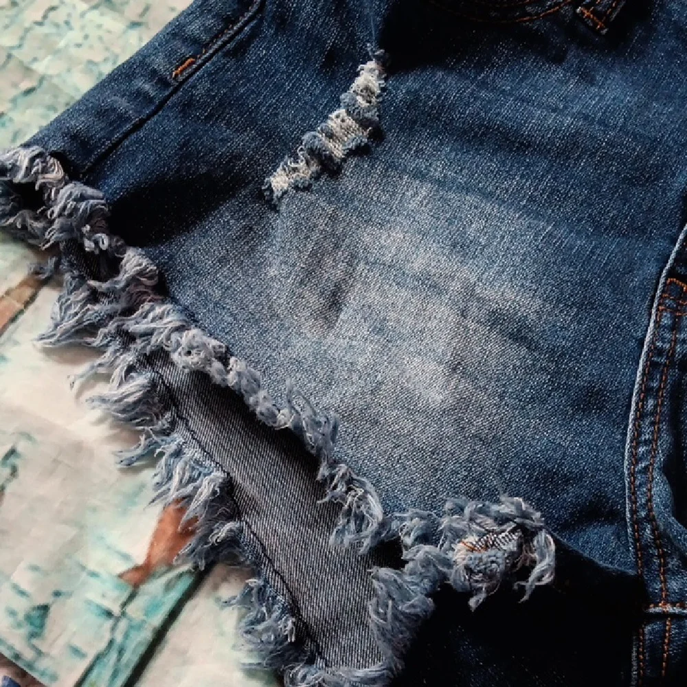 🔷️3-$15🔷️NOBO | Distressed Ripped Denim Shorts Size 5